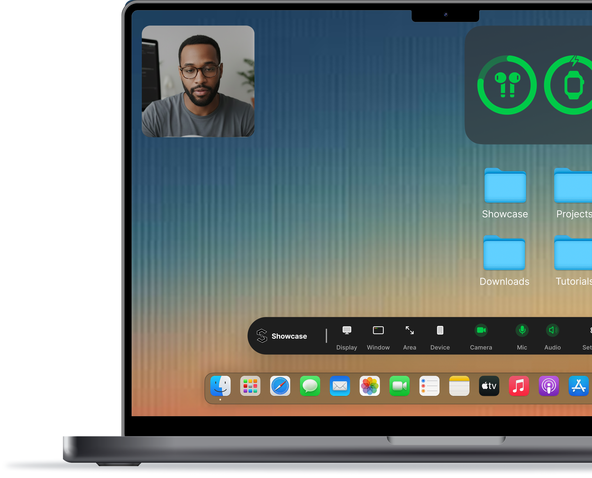Showcase app preview